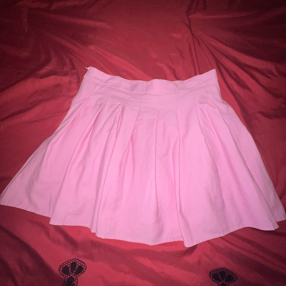 pink dollskill pleated skirt 🖤